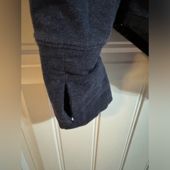 Athleta Blue/Black Sentry Hoodie Sweatshirt - Picture 4 of 8